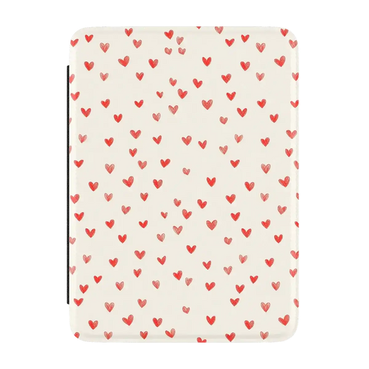 Love Letters | Doodle Hearts Kindle Case