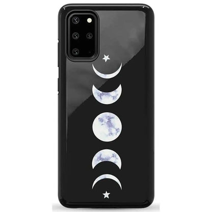 It's Just a Phase | Marble Moon Samsung Case