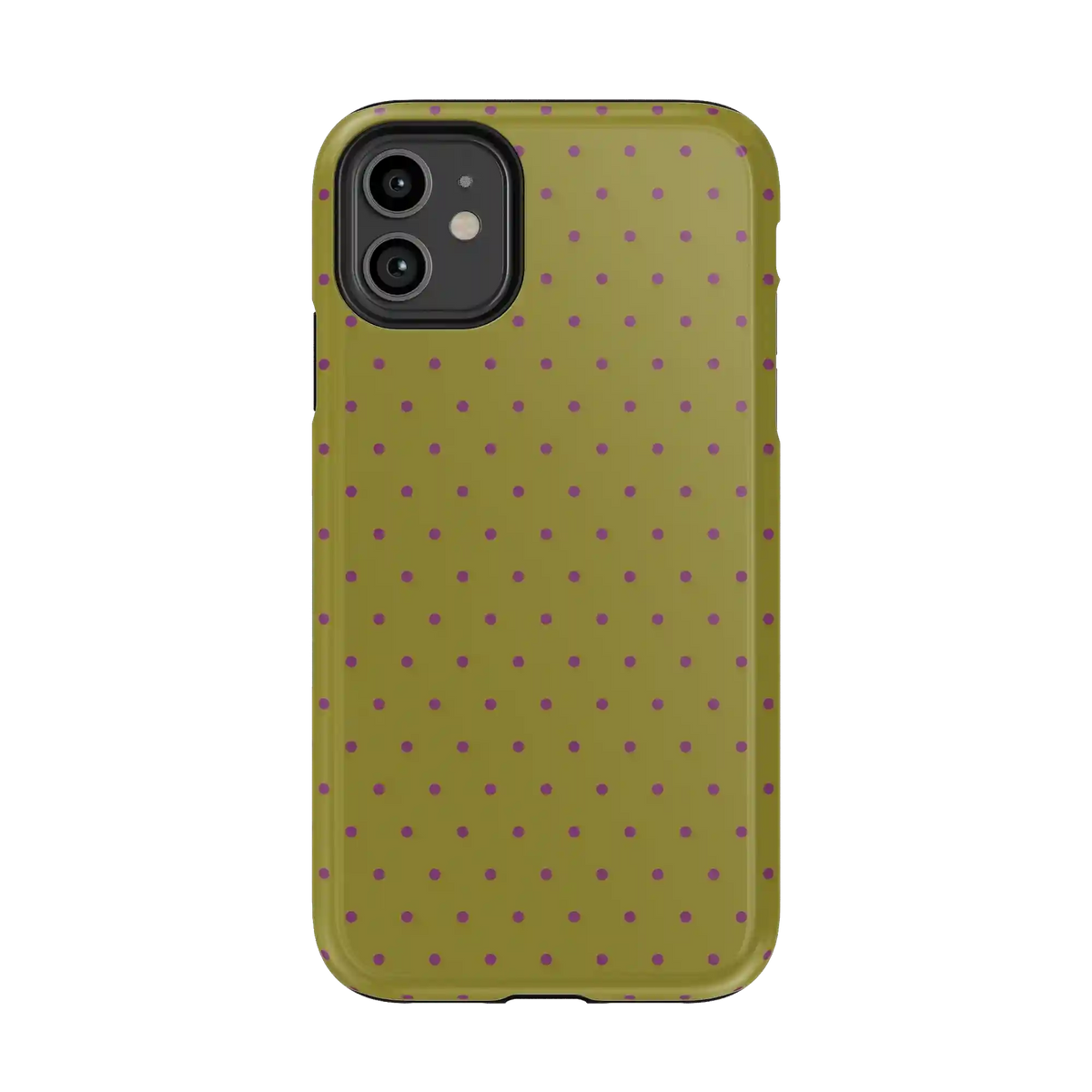 On the Dot | Moss & Plum Dots Case