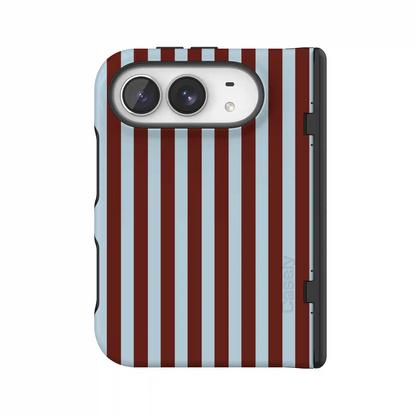 Sunday in Brooklyn | Blue Stripes Case
